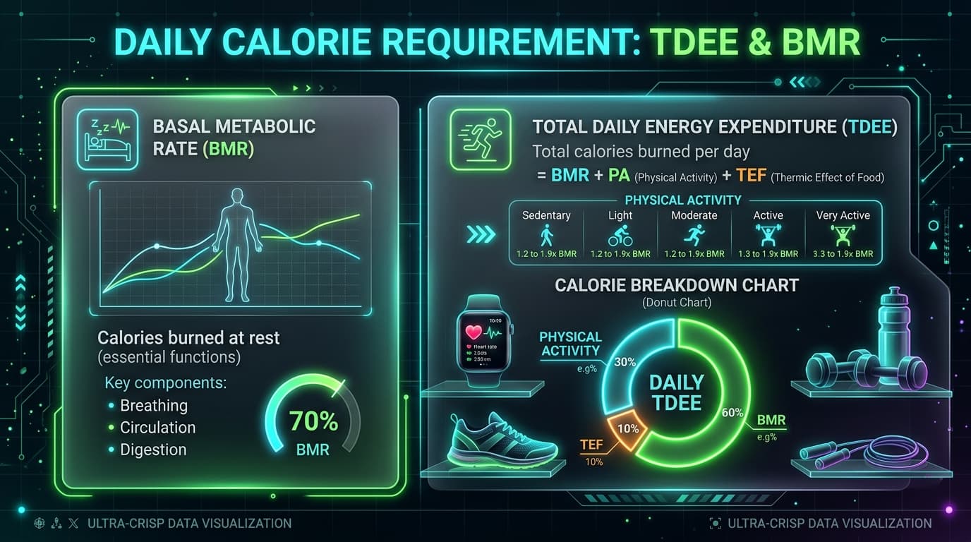 Quante Calorie Servono al Giorno? Guida al Calcolo BMR e TDEE